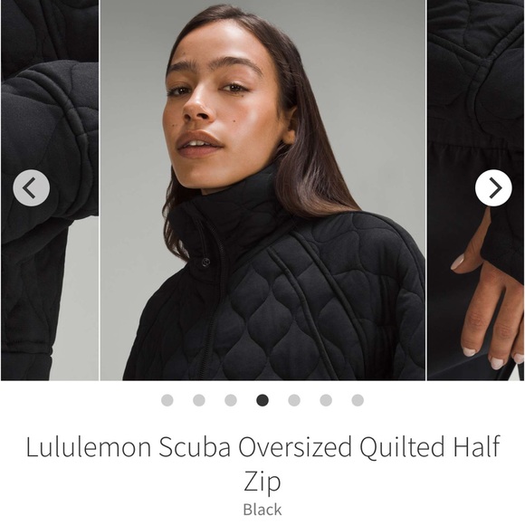 NEW with tags! Lululemon Scuba Oversized Quilted Half Zip
Black sz XL/XXL - Picture 9 of 12